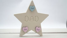 Star Etched With The Word 'Dad"