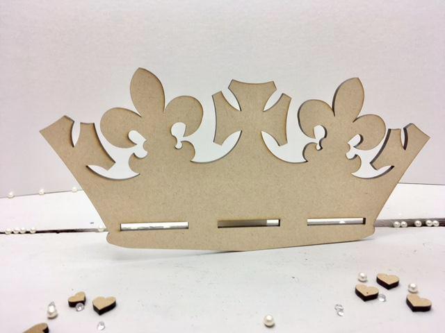 Crown - Bow & Ribbon Holder
