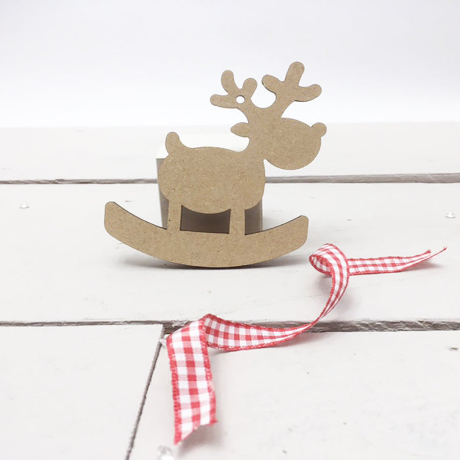 Rocking Reindeers 4cm -12cm (Packs Of 10)