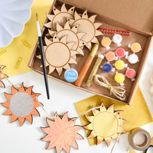 Summer Sun Bunting Kit Wooden Paints Letterbox