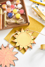 Summer Sun Bunting Kit Wooden Paints Letterbox