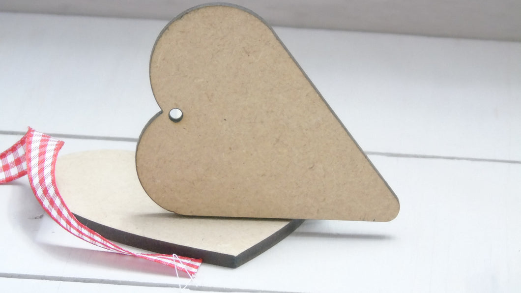 Sloppy Heart 4cm to 12cm (Packs Of 10)