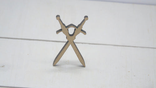 Sword Crossed 4cm -12cm (Packs Of 10)