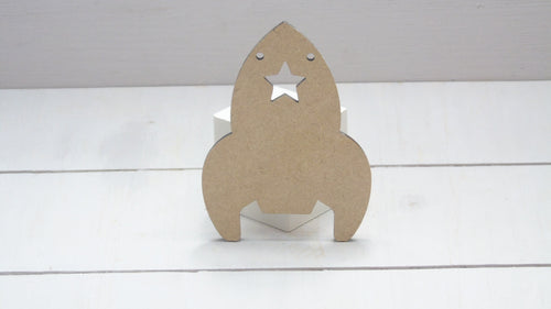 Rocket With Star 4cm to 12cm (Packs Of 10)