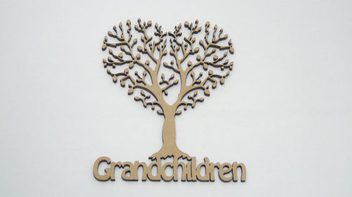 Heart Tree With Grandchildren Base