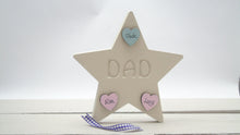 Star Etched With The Word 'Dad"