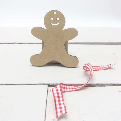Gingerbreadmen with Faces 4cm -12cm (Packs Of 10)