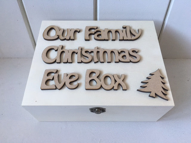 Christmas Eve Box - Personalised Hobo Font